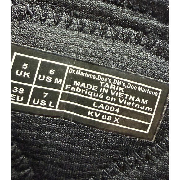 Doc Dr. Martens Tarik Utility Combat Boots Men 6, Women 7 Black - Picture 12 of 16